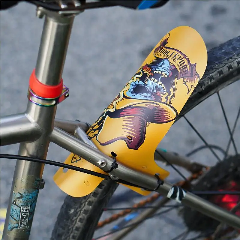 Chooee Fahrradzubehör Fahrrad Kotflügel Kotflügel MTB Mountain Road Radfahren Schlammschutz Vorder-/Hinterradflügel 1 Stück PP5 Material – Detail 8