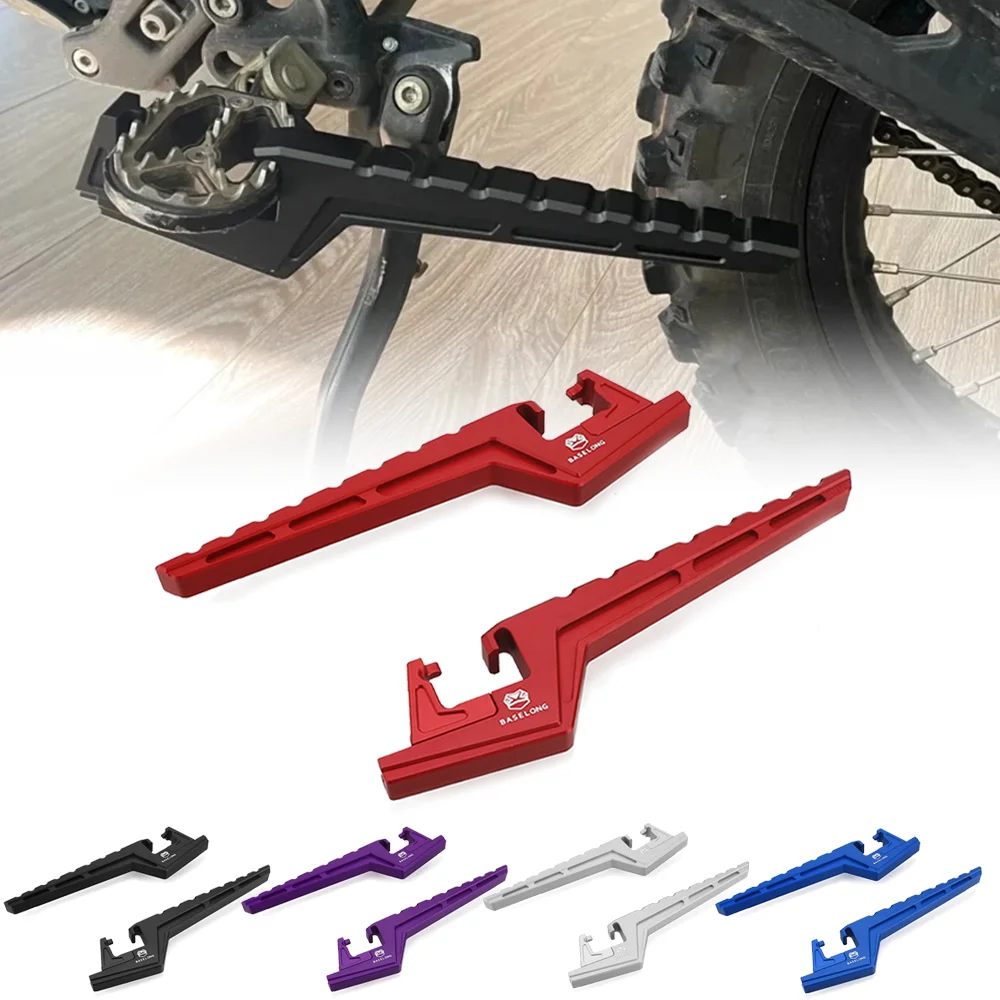 

Motorcycles Accessories Parts CNC Aluminium Passenger Foot Peg Extensions Extended Footpegs Support New For 79 BIKE Falcon M