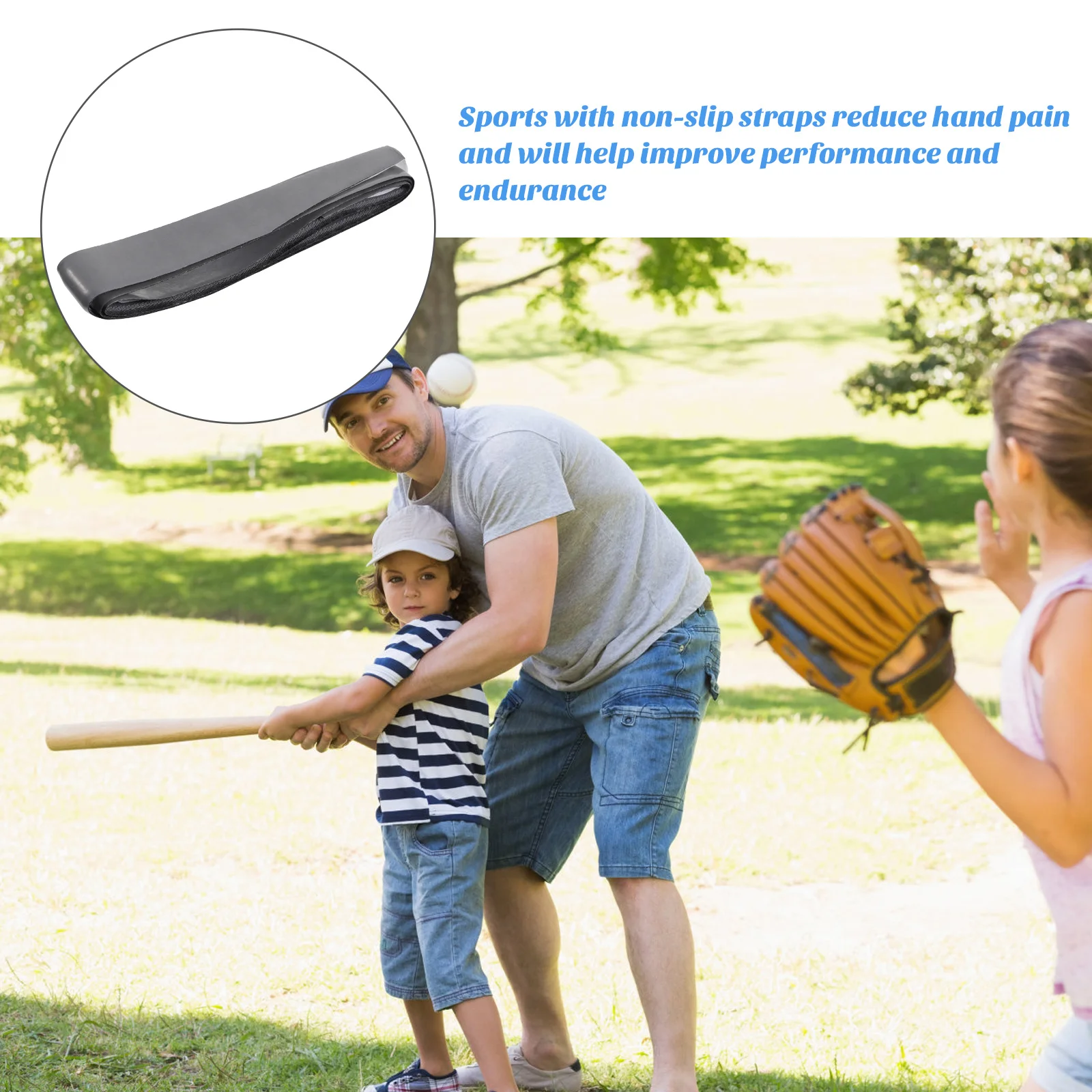 

2 Rolls Anti-Slip Tennis Overgrips Thickened PU Sweat Absorption Double-Sided Coating Long-Lasting Comfortable Racket