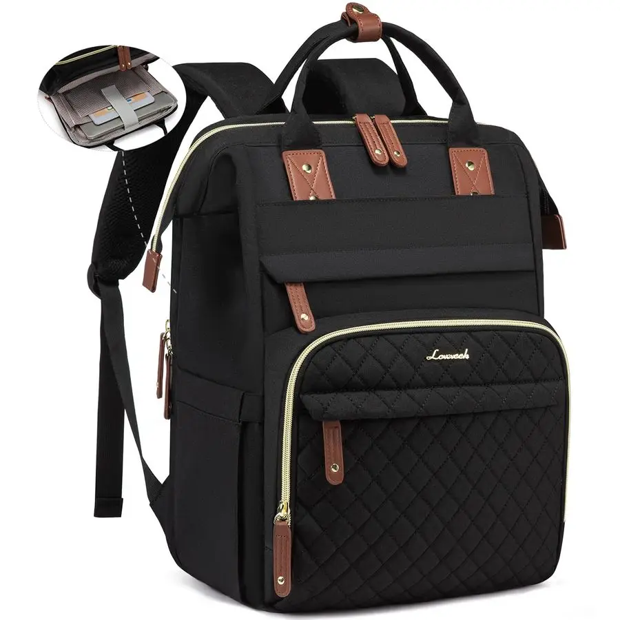 

Laptop Backpack for Women, 17.3 Waterproof Nurse Bag Teacher Work Backpack Purse for Women, Travel Computer Backpack for College