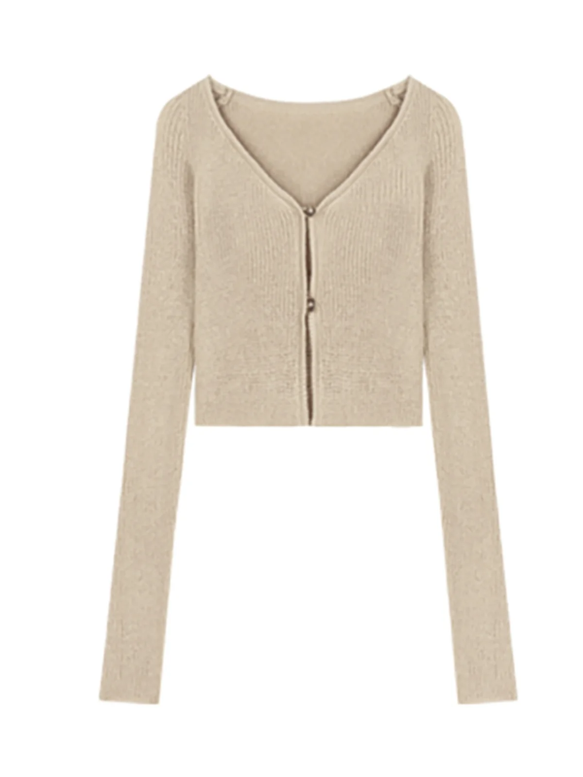 Sweet And Spicy Sle Women's Knitted Top Slim Fit ort Korean Faion Inner Wear Base irt for Autumn Winter New Arrival