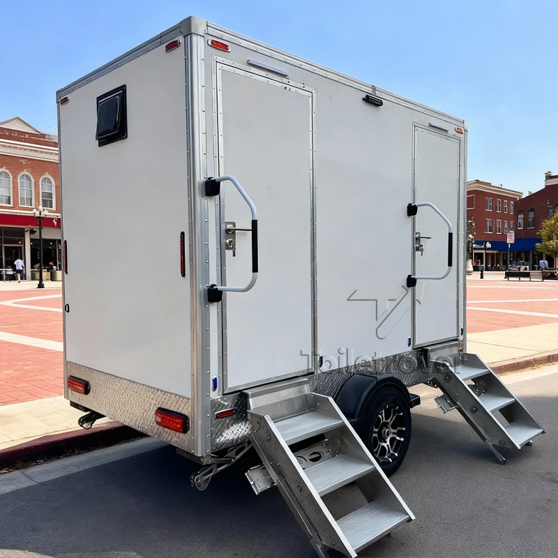 

Прицеп-туалет класса люкс с душем, одобренный DOT, портативный, на заказ