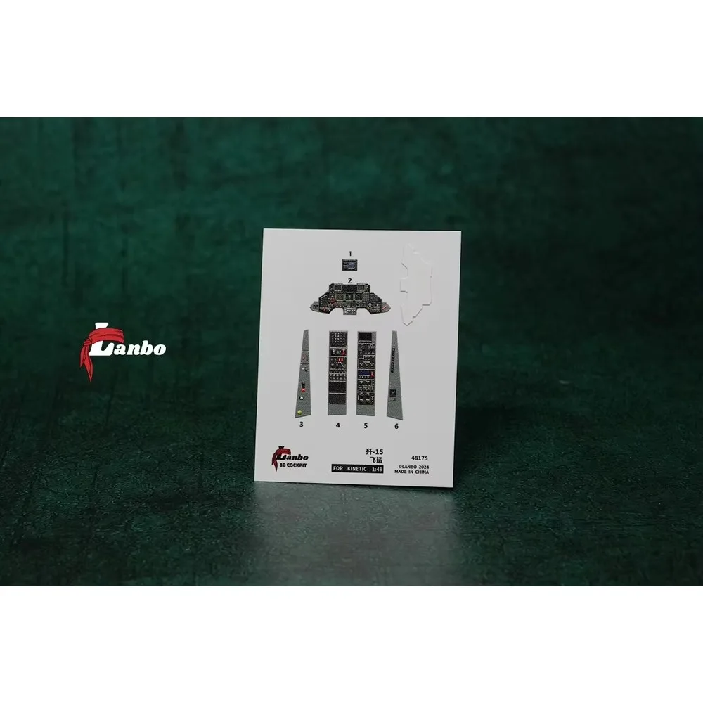 Lanbo 모델 3D 프린트 조종석 J-15 48175 KINETIC 1:48 모델 조립 키트용