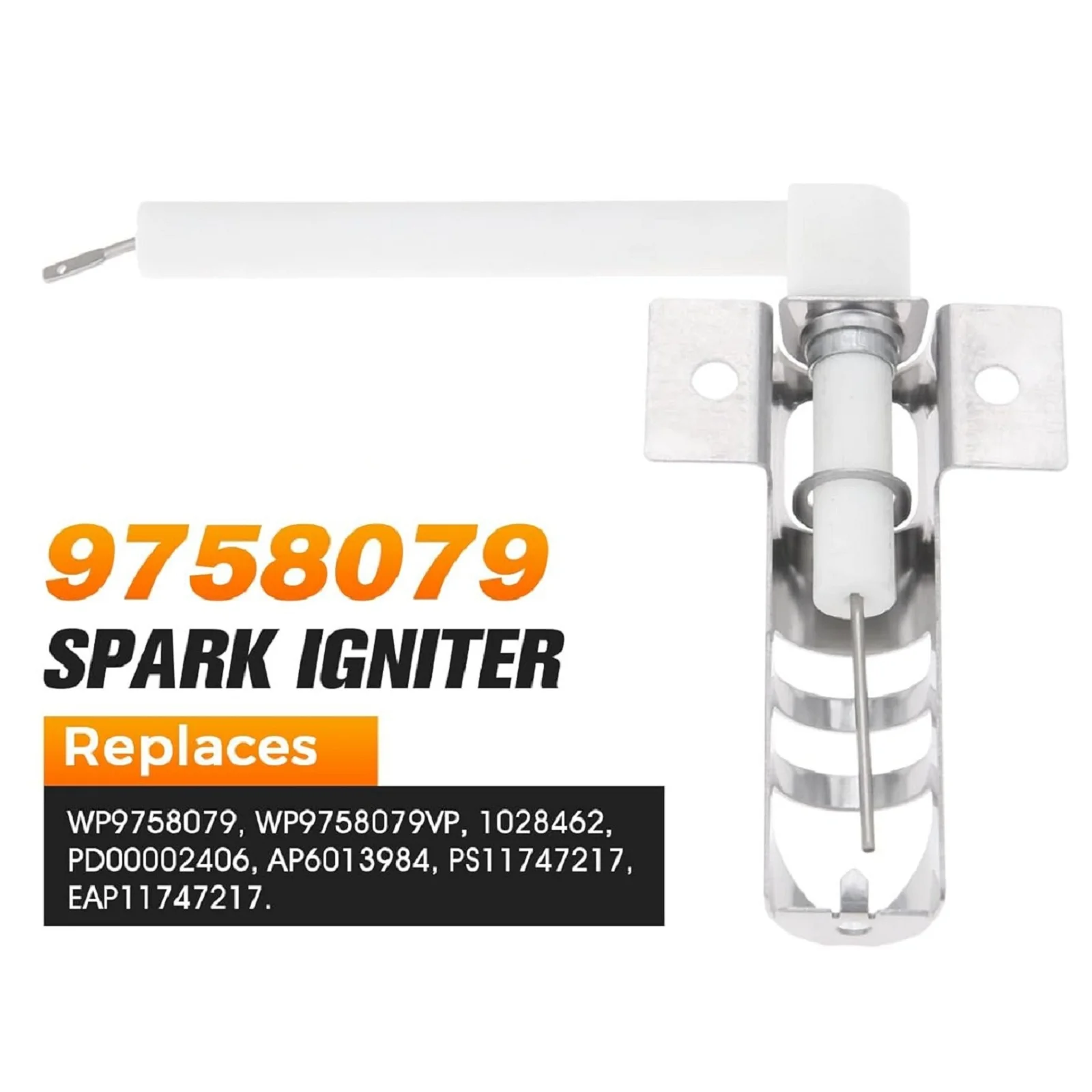 9758079 Bake Stoves Oven Range Spark Igniter Replacement for Whirlpool Kenmore Maytag WP9758079 PS11747217 WP9758079VP AP6013984