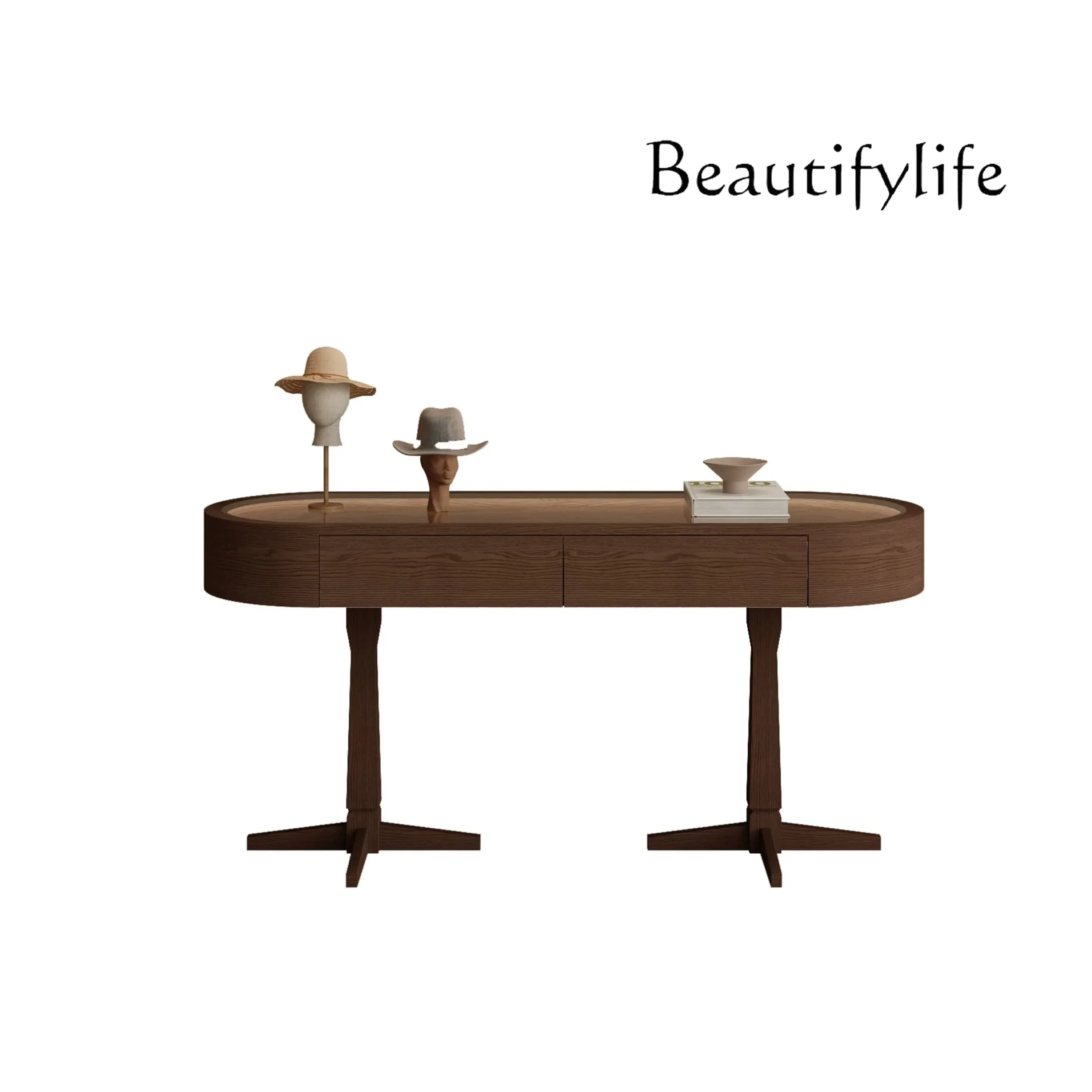 X40 Jewelry Jewelry Display Middle Island Cabinet Vintage Oval Display Cabinet Necklace Watch Ring Boutique Cabinet
