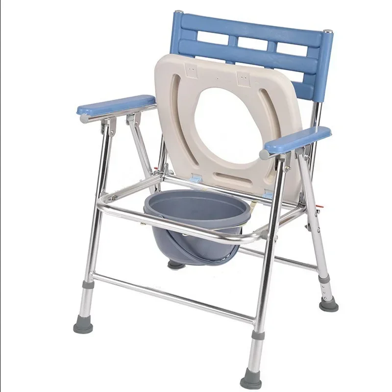 Hot Sales Elder Folding Removle Professional Commode Chair Sale Toilet Assist Foldle Bedside Commode Chair