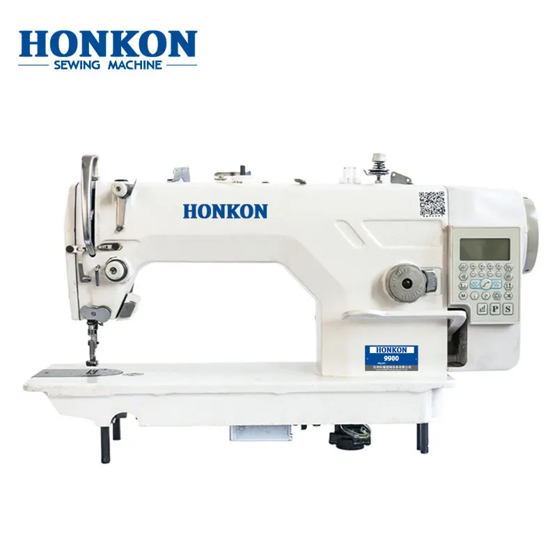 

With Big Hook Auto Foot Lifter HK9900-D4 Mechatronics High Speed Computer Lockstitch Sewing Machine Industrial