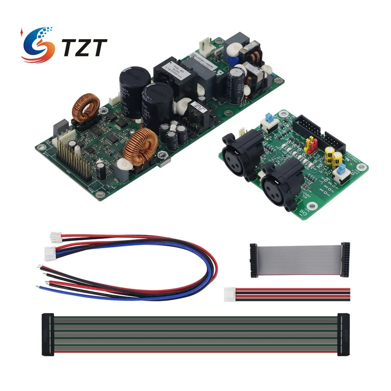 

TZT Secondhand U-PRO2S 280W+280W Digital Class D Power Amplifier Board + Input Board Multiple Input Channel Testing PSCAL