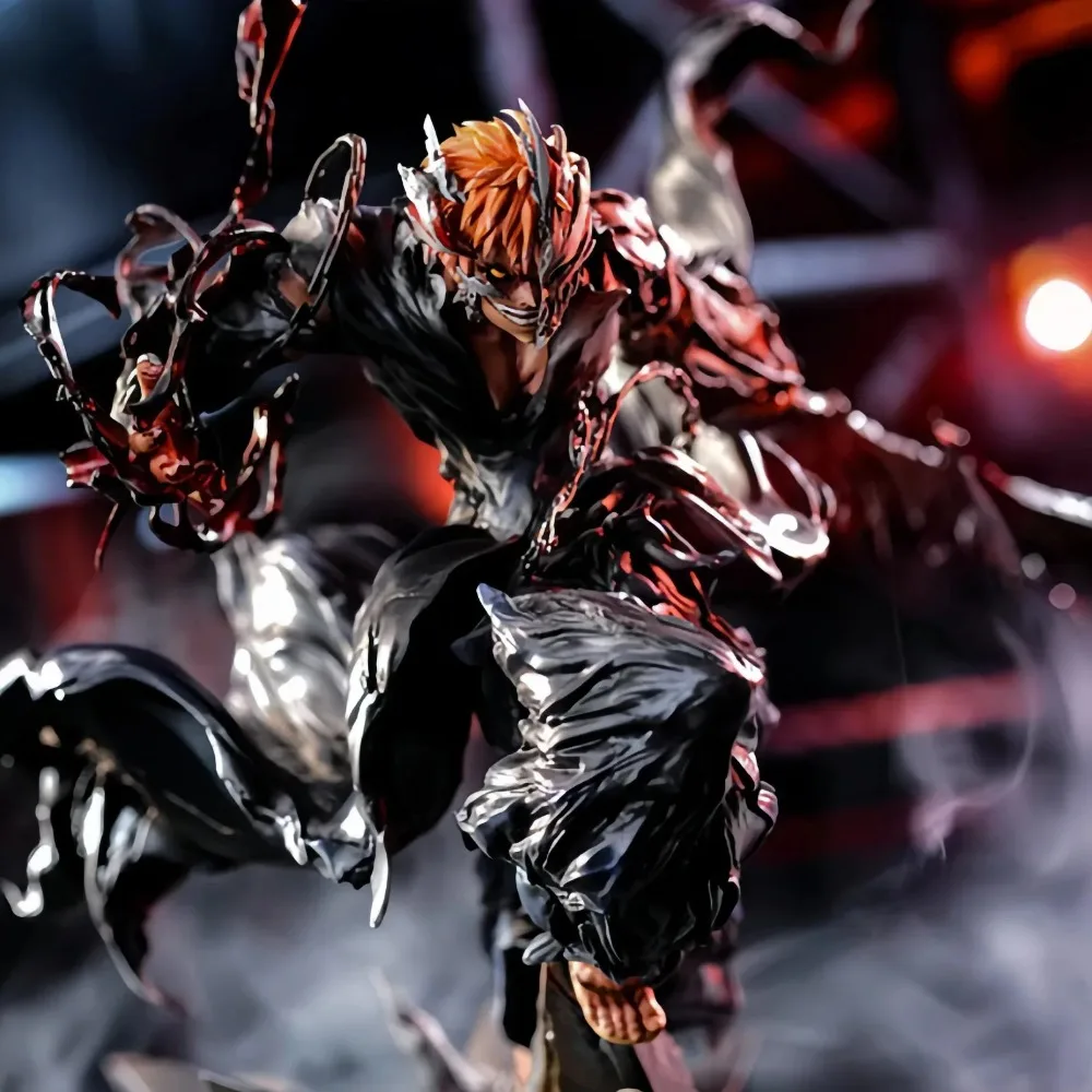 بليتش برمجة كوروساكي الشكل 22 سنتيمتر 1/6 مقياس بولي كلوريد الفينيل أنيمي تمثال ثابت مصباح ليد حتى عيون تحصيل عرض سطح المكتب هدية مزخرفة