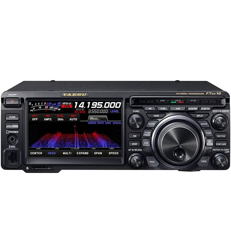 Yaesu FTDX10 FTDX-10 DX 10 50 MHz 100W r f AF Transmit SDR Receiver Transceiver HF Vehicle Mouted Communication Su7 Car Radio