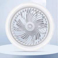 Energy Efficient 2-in-1 LED Fan Light Three-speed Mode Smart LED Lamp Bead Silent Modern E27 Screw Fan Light Study