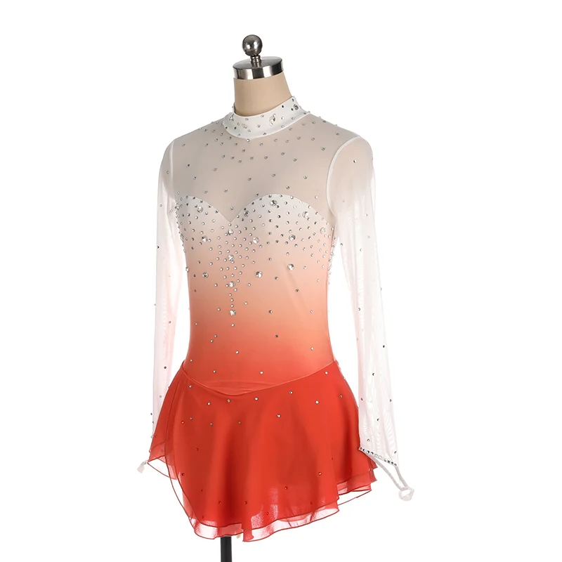 Figure Skating Performance Costume Professional Dress Children'S Skating Training Performance Wear