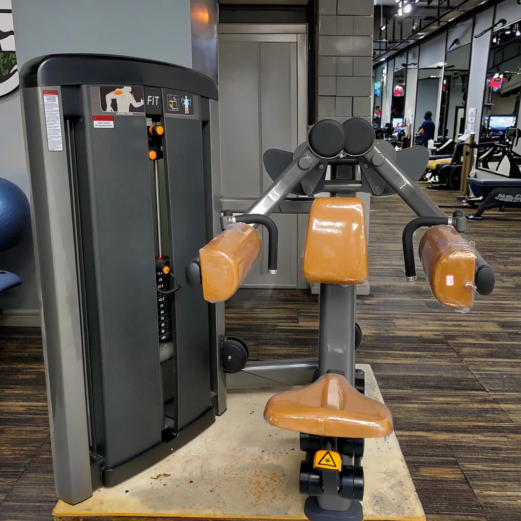 

Ultra - Strong Heavy - Duty Commercial Shoulder Strength Machine with New - Design Seated Lateral Raise Function