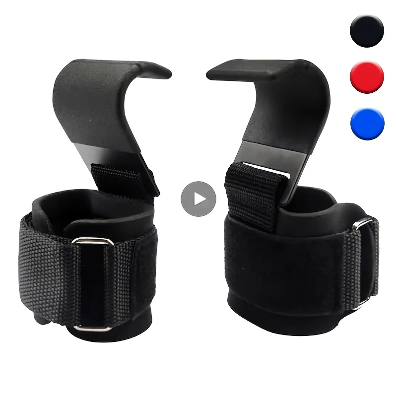 

Крючки для тяжелой атлетики с бинтами на запястьях Перчатки для тяжелой атлетики Поддержка запястья Фитнес-перчатки Ручной ремень на запястье Весовой ремень