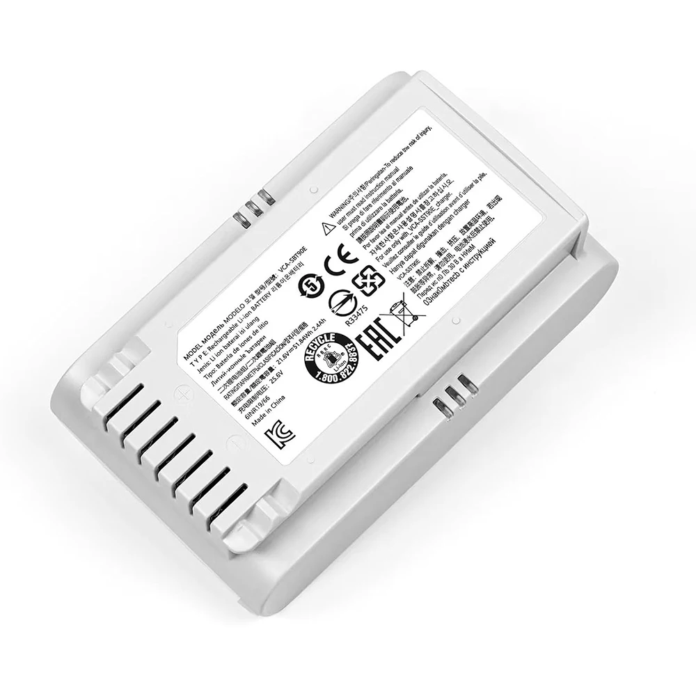 for samsung VCA-SBT90E, Jet90E Pet, Jet70, Jet70 Turbo, Jet70 Pro, Jet70 Comple vacuum cleane 21.6V 5000mAh Replacement battery