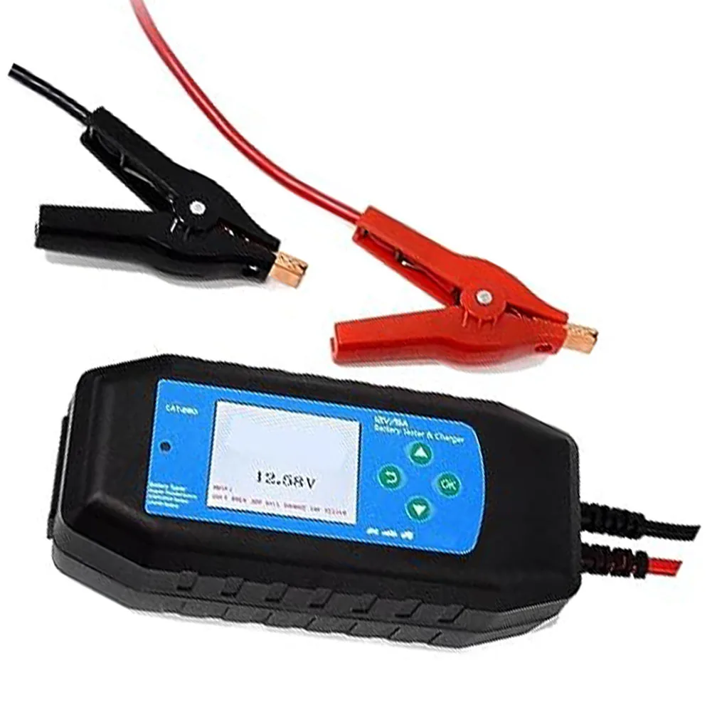 CCA Capacity Tester Voltage Diagnostic Tool 8A High-power Charging Reverse Polarity Protection For Auto Repair Shops