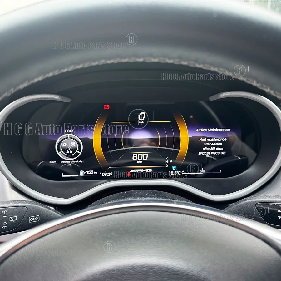 LCD Digital Dashboard Cluster For Benz ML GL G GLE GLS G W166 X166 W463 2012-2019 Auto Instrument Paneel Virtual Cockpit screen