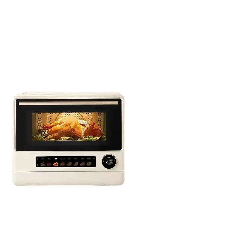 

All-in-One Microwave, Steam, Bake, Roast and Fry Machine, Countertop & Built-in Dual Use, No Steam Emission