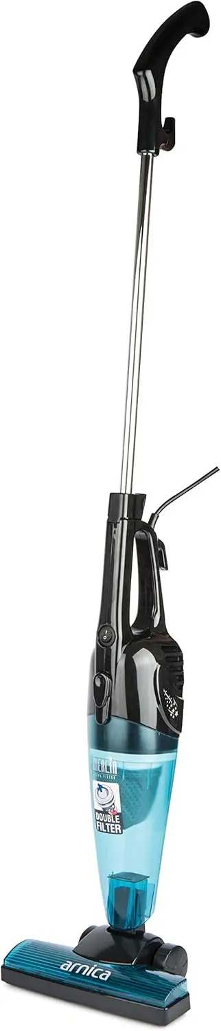 All-in-ONE Corded Vacuum Cleaner with Tools Blue Light Weight & Removable handle Powerful motor: In order to reach all areas of