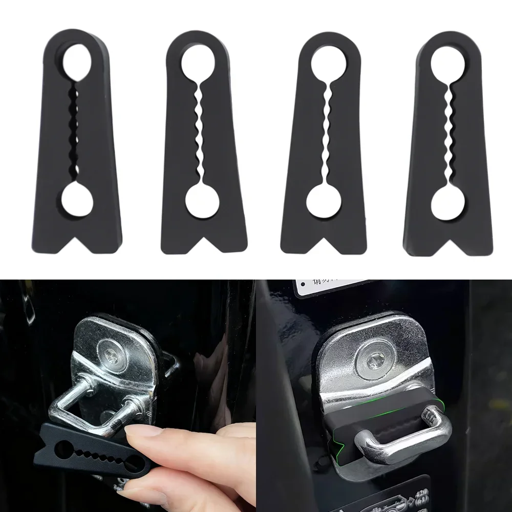 

Универсальный звукопоглощающий буфер-амортизатор для дверных замков автомобиля, защитная накладка для Ford, Jeep, Suzuki, Dodge и других аксессуаров