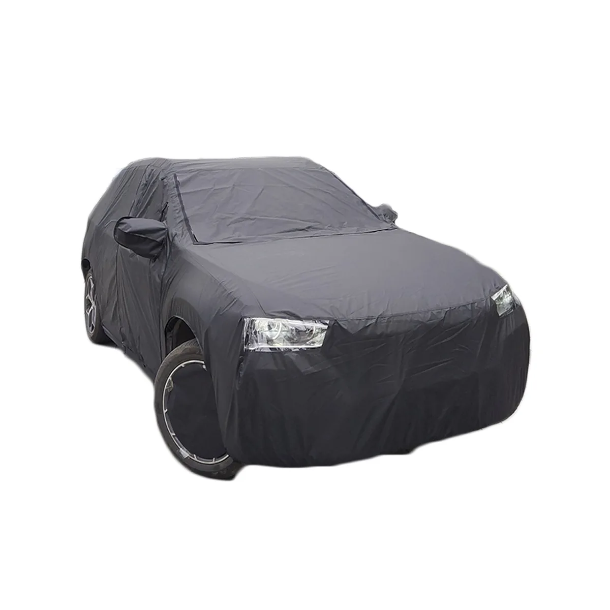 Test drive car cover car manufacturing factory custom car cover body patent sunshade