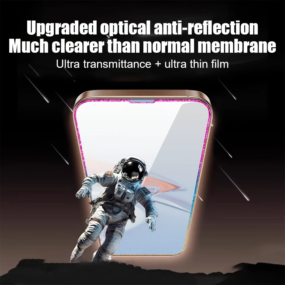 NNBILI 2pcs Diamond Edge Tempered Glass Transparent Screen Protector, Pink Glitter Frame For IPhone 12 13 14 15 16 17 18 Pro Max