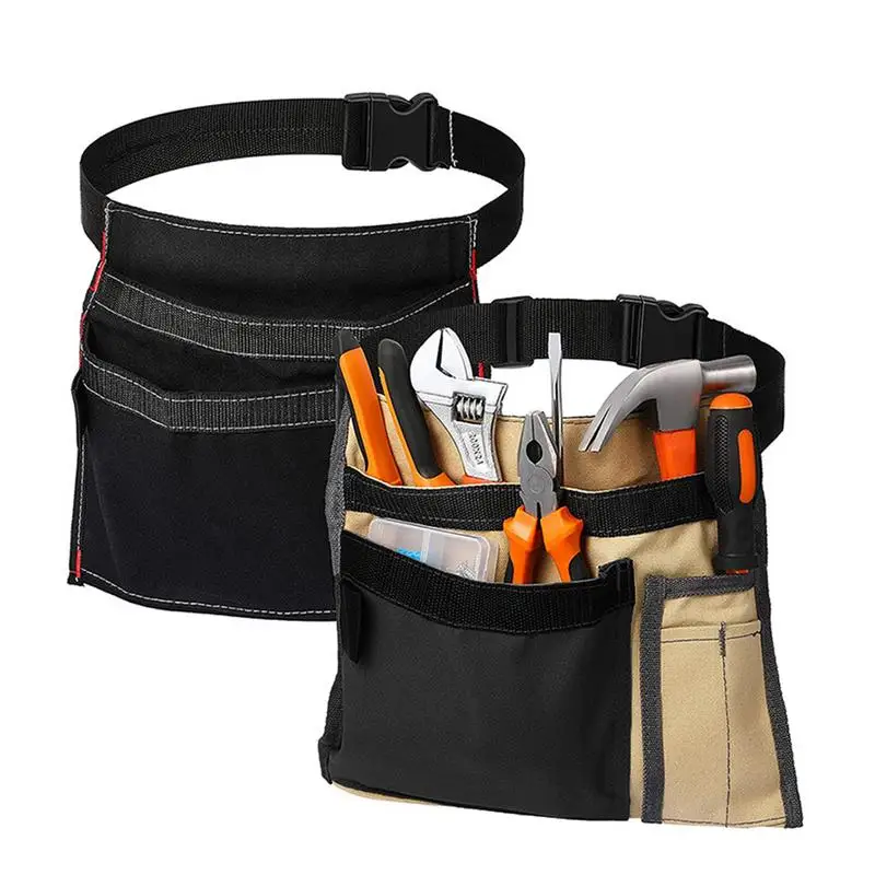 Electrician Tools Belt Storage Bag Waterproof Screwdriver Holster Work Waist Bag Working Belt Tool Holder Drill Organizer Pouch