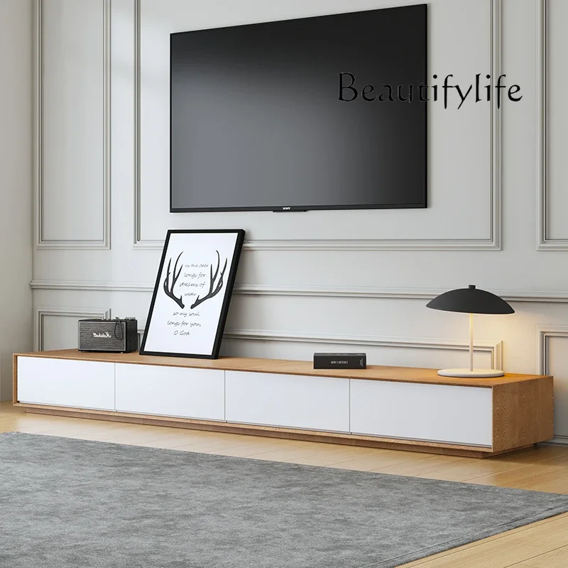 JB Wood Mobile Tv Table Living Room Modern Display Luxury Drawers Designer Storage Tv Stands Universal Muebles Trendy Furniture