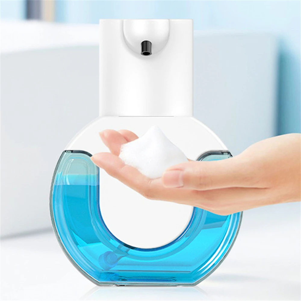 430ML Automatic Foam Dispenser Wall Mounted Infrared Inductive Liquid Soap Dispensers Kitchen Touchless Hand Washing Machine USB