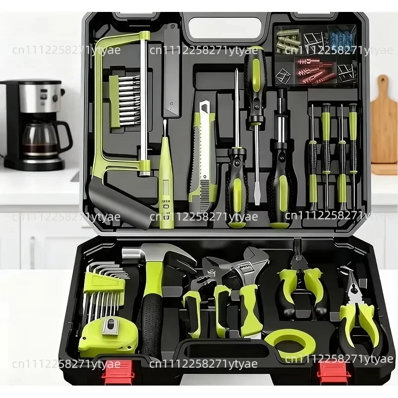 Inventory Household Toolbox, Maintenance Electrician Kit, Multi-Function Hardware Portable Toolkit