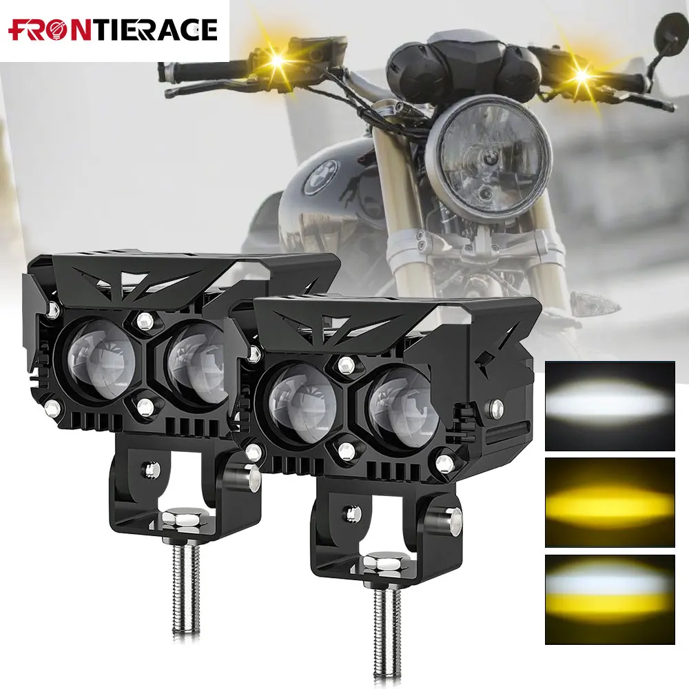 additional 200W High Power light for motorcycle spotlights fog light lamp12V 24V 60000LM  for ATV Truck SUV UTV