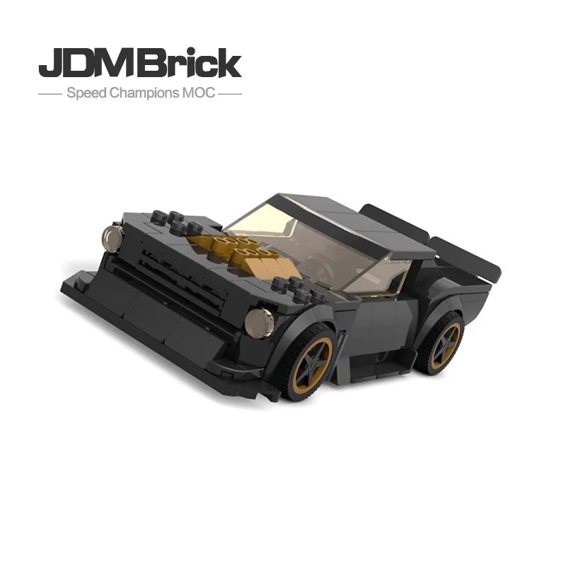 MOC-73012 Automotive Toys Children's Creative Assembly Puzzle Brick Building Block Set Speed Champion Racing Car Boy Model