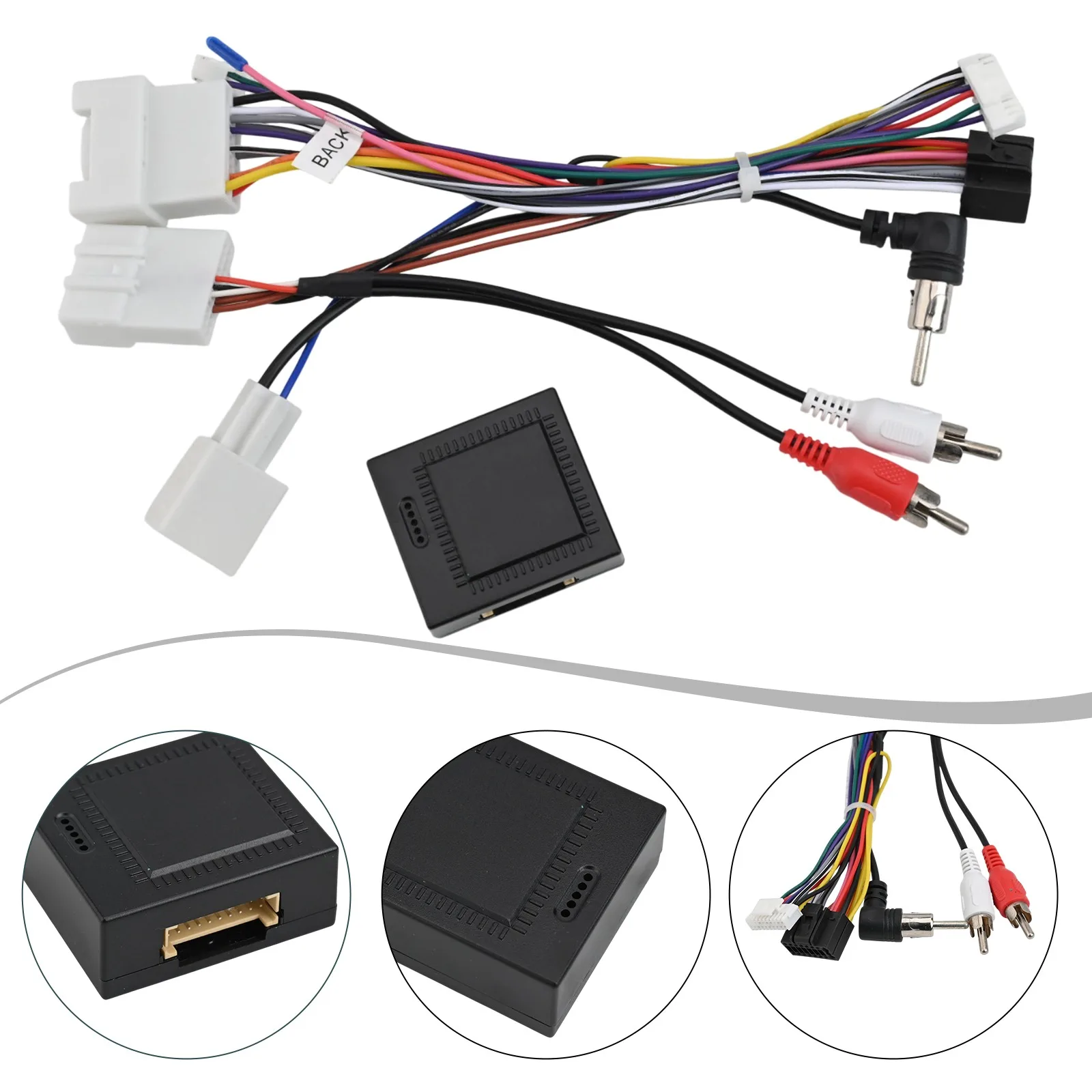 Radio Installation Kit Car Radio Adapter Wear-Resistant Practical And Reliable 12V Voltage Radio Installation For Android Radio