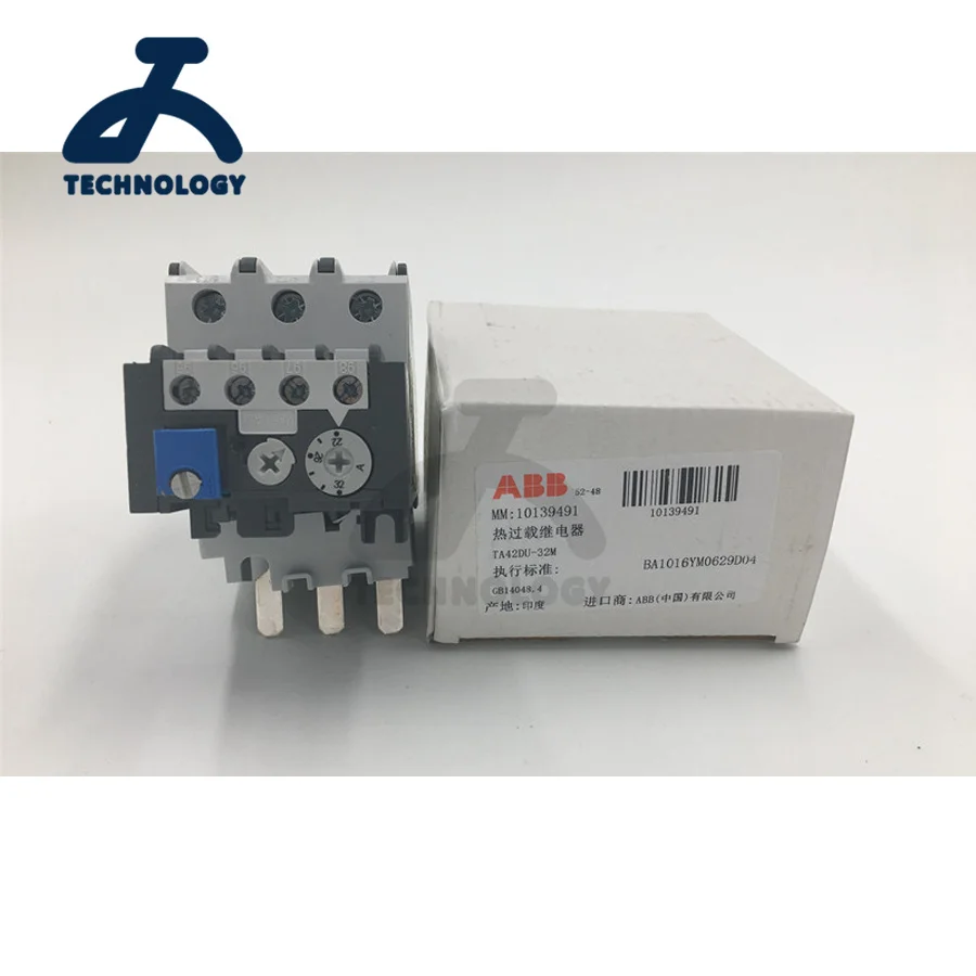 

Оригинальное новое реле перегрузки ABB TA2X1-11 TA2X1-14 TA2X1-19 TA2X1-25 TA2X1-32 TA2X1-38