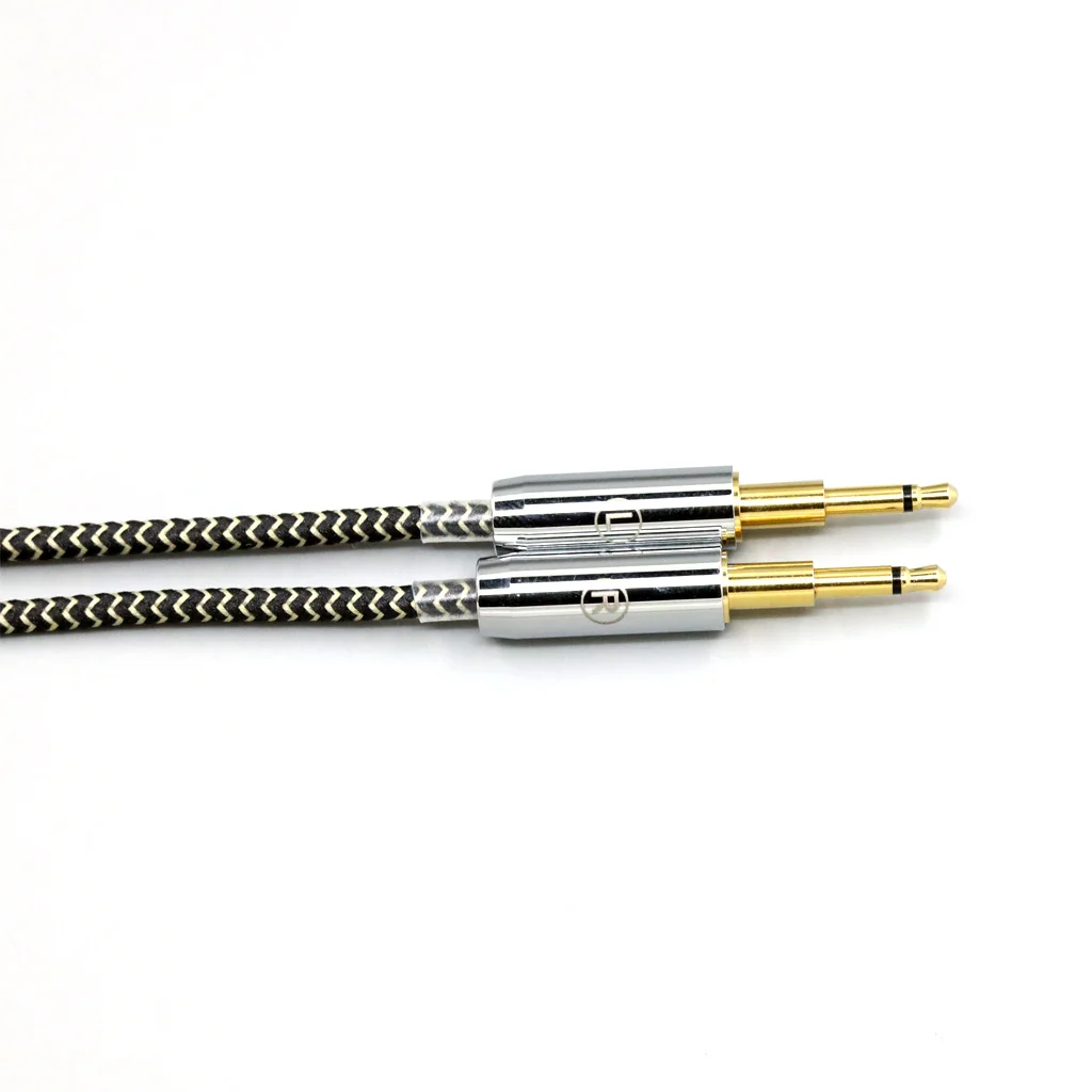 2 كور 2.8 مللي متر Litz OFC سماعة درع مضفر كم كابل ل Nighthawk مونوبريس M650 مونوليث M1060 M1060C M565 LN008043