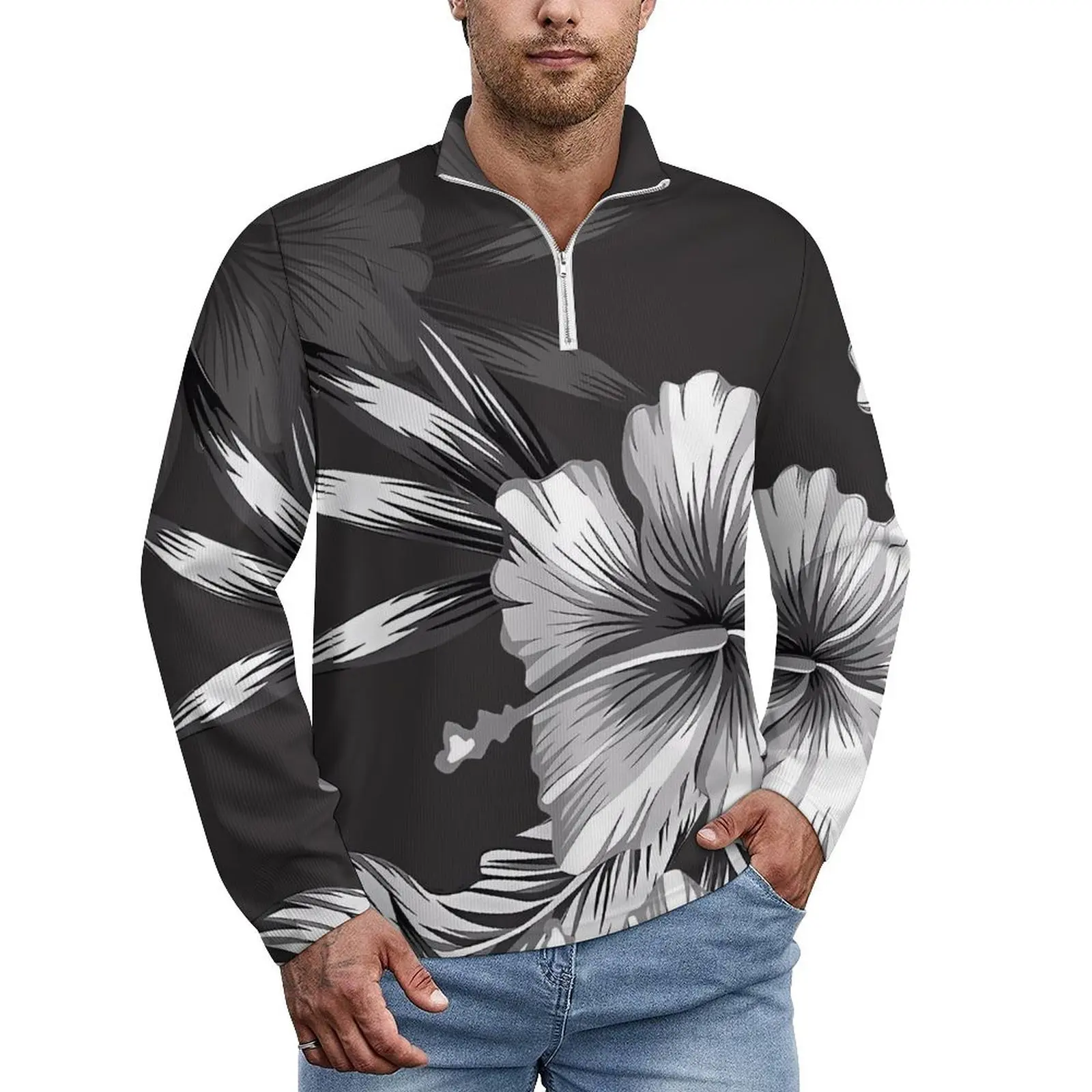 Fiji Samoa Custom Men'S Sweater Warm And Comfortable Autumn/Winter Daily Commute Wear Polynesian Traditional Print Free Shipping