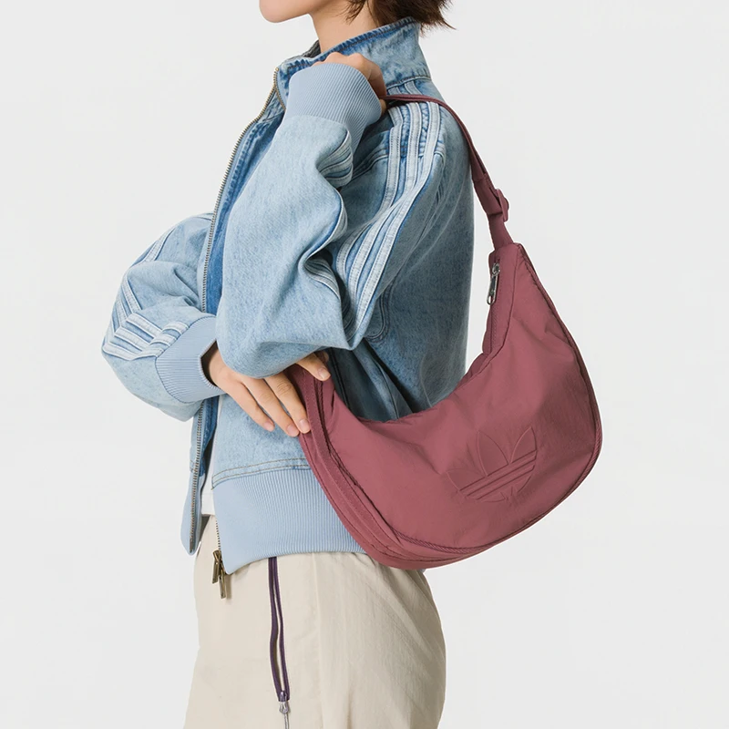 Adidas Shoulder Bag, Men's and Women's Bag, Crossbody Bag, Outdoor Leisure Bag, Fitness Running Small Bag Kr9047-1