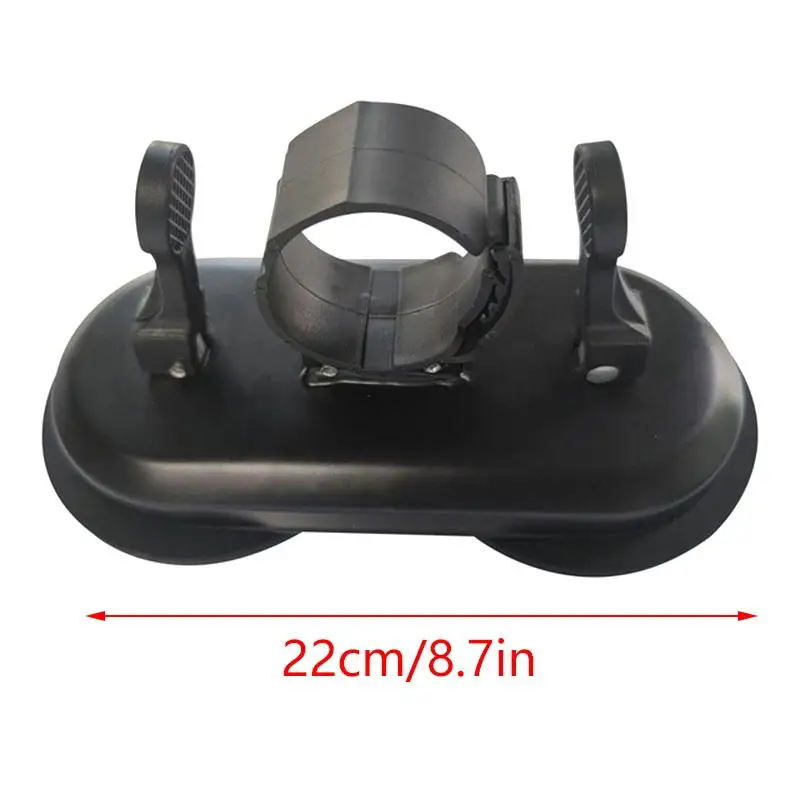 1pc Creative Simple And Practical Massage Gun Holder With Suction Cup Hands-Free Mount For Fascia Gun No Installation Needed