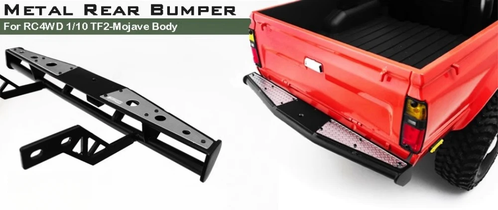 

Metal Rear Bumper for RC4WD TF2 Chassis Mojave body 1/10 Crawler truck RC Car Upgrade part