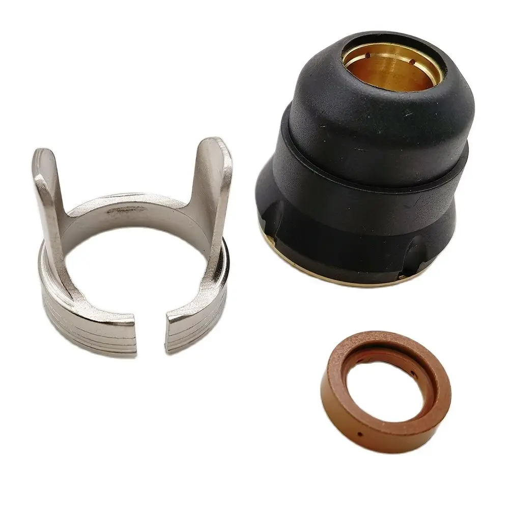 Non HF Arc Torch S25 S30 S45 CUT55 PT-40 IPT-40 IPR-40 PT40 PT60 IPT60 PT-60 Air Plasma Swirl Ring Shield Spacer Consumables Kit