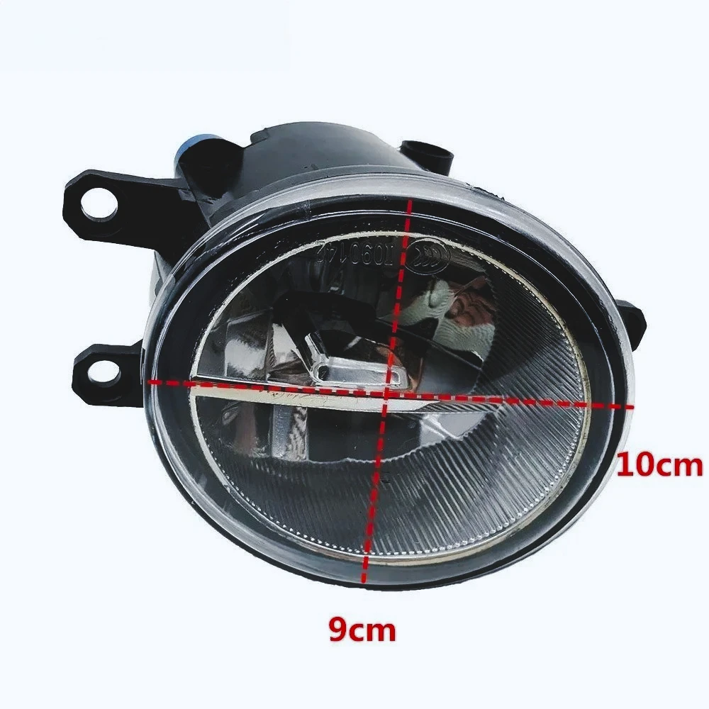 ZF--S 1 par (izquierda + derecha) luces antiniebla LED de estilo de coche lámparas halógenas para Toyota RAV4 RAV 4 2006 2007 20