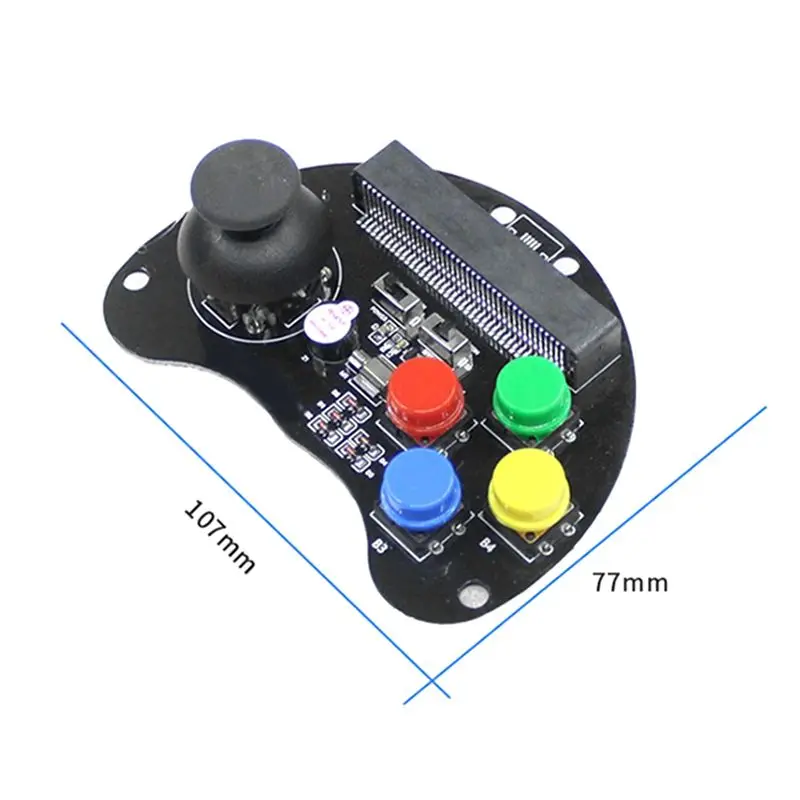 AEF7-Robot Car Remote Control Handle Game Joystick, Breakout Expansion Board For Micro-Bit V1.5 Educational Toy For Kids