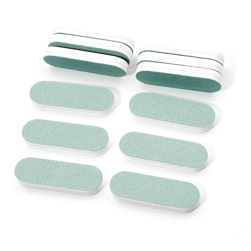 5/10/20/50/100pcs Nail Buffer High Quality Buffing Sanding Files Block Pedicure Manicure 6cm Washable Polisher Nail Art Tools