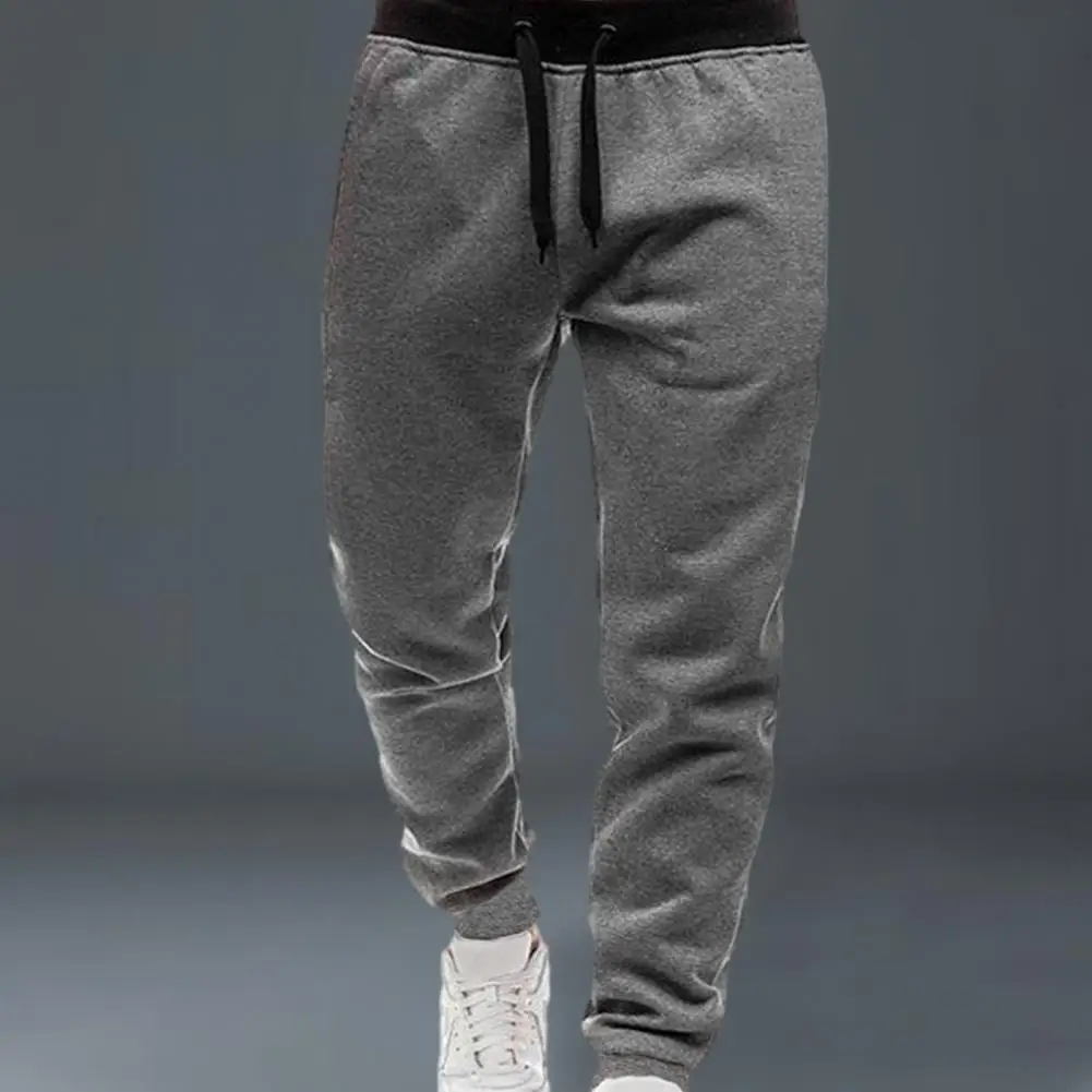 

Polyester Sweatpants for Men Comfortable Loose Fit Men's Sports Pants for Fitness Running in Autumn Winter Comfortable Men