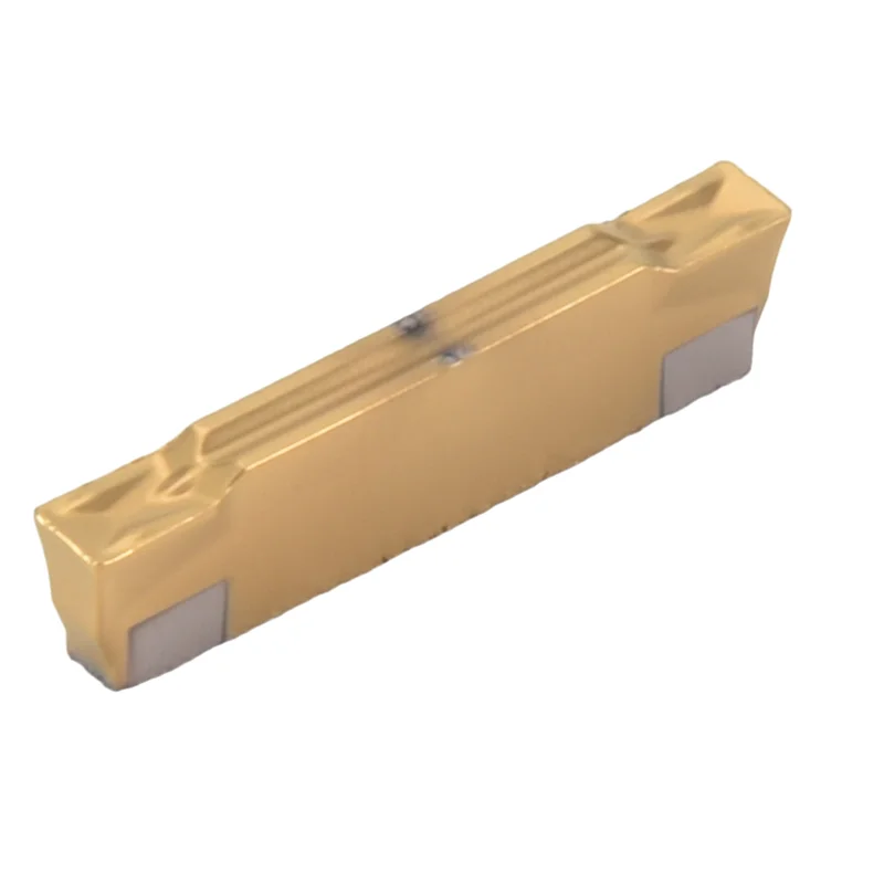 【Popular】10Pcs Mgmn200 Carbide Inserts Golden Blades + 1Pc Mgehr1010-2 Turning Tool Holder Boring Bar With Wrench