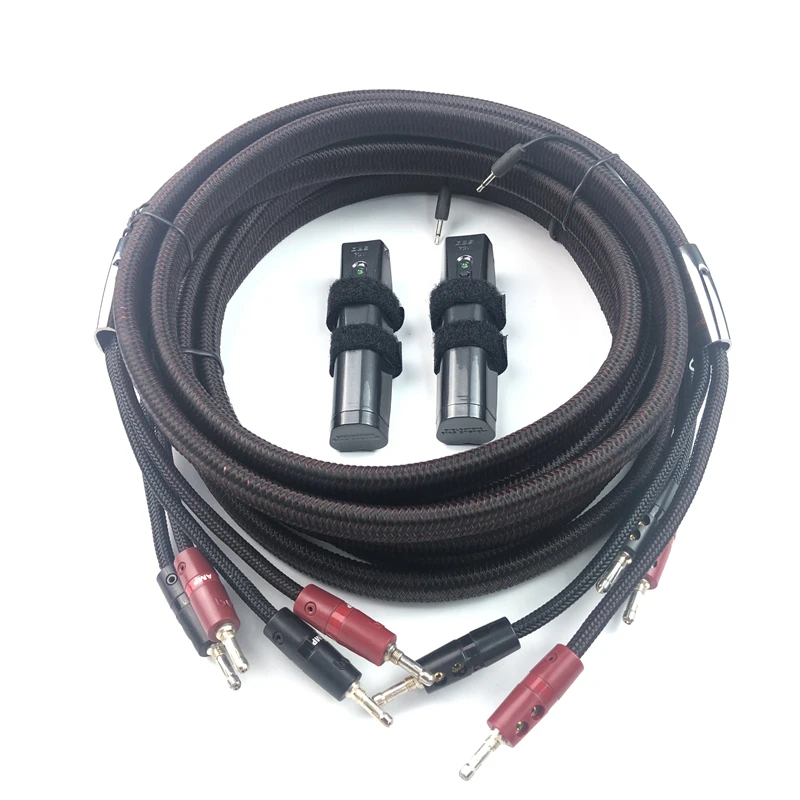 HIFI Comet DOUBLE STAR QUAD HiFi Audiophile Speaker Cable With 72V DBS For CD Player Amplifier Home Theater