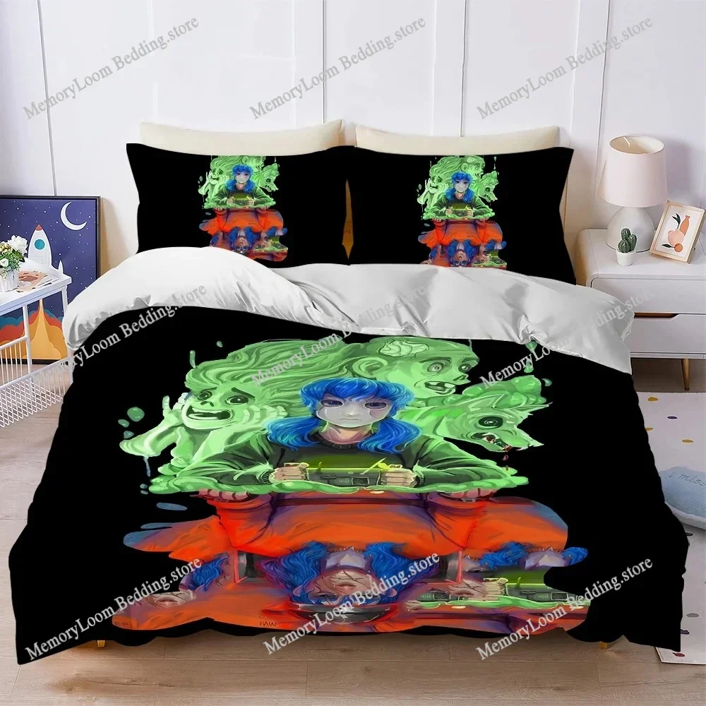 Adventure Game Sally Face Duvet Cover Set Home Style Bedding Soft Laundry Cotton Bed Four Seasons Student Dormitory Luxury Gift9