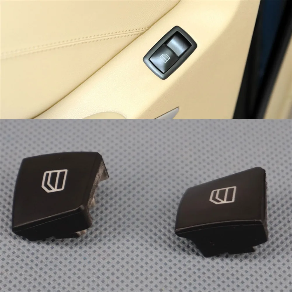 2pcs Driver Window Switch Easy installation For ML GL R W164 W251 X164 Driver Window Switch Repair Button Cap Auto Accessories