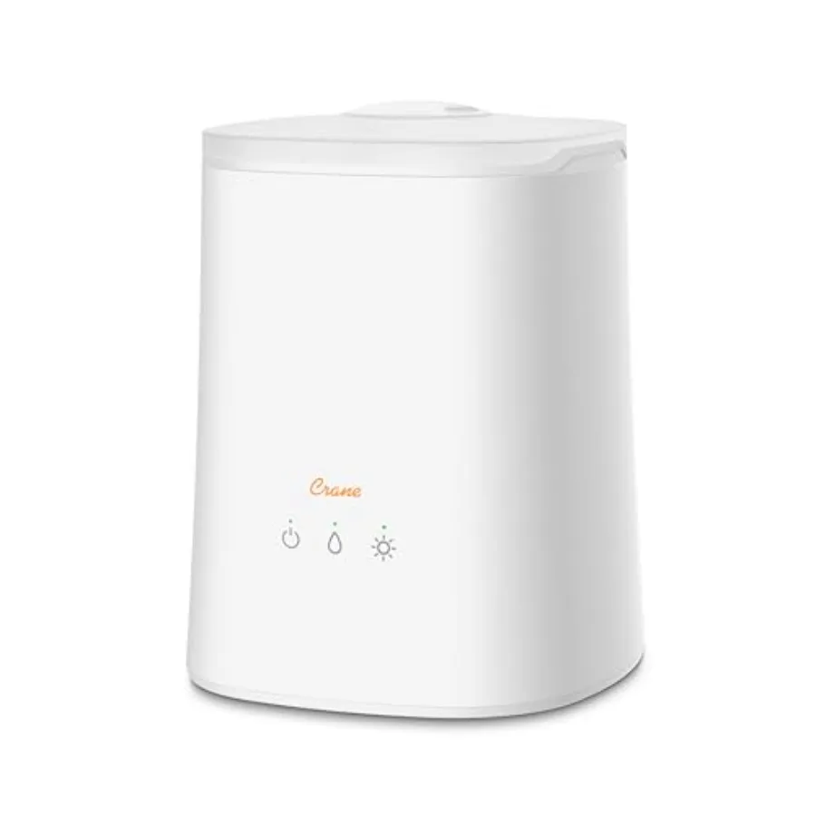 

Top Fill Ultrasonic Cool Mist Humidifier for Bedroom and Large Rooms 1.2 Gallon Essential Oil Diffuser with Nightlight and Auto