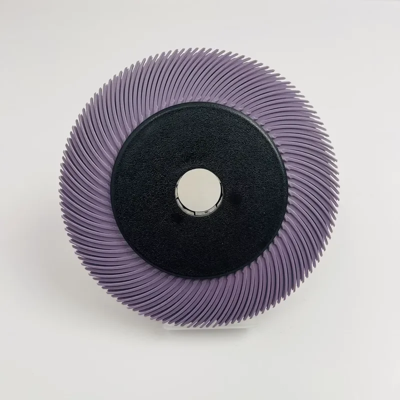 Set 10pcs 8 Inch Ceramic Alumina Radial Bristle Abrasive Wheel Disc Jewelry Polishing 25mm Thick 4000 RPM Max Adaptor OEM